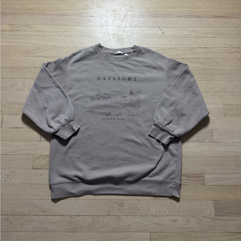 Nature Is My Therapy Crewneck Men's Sweater